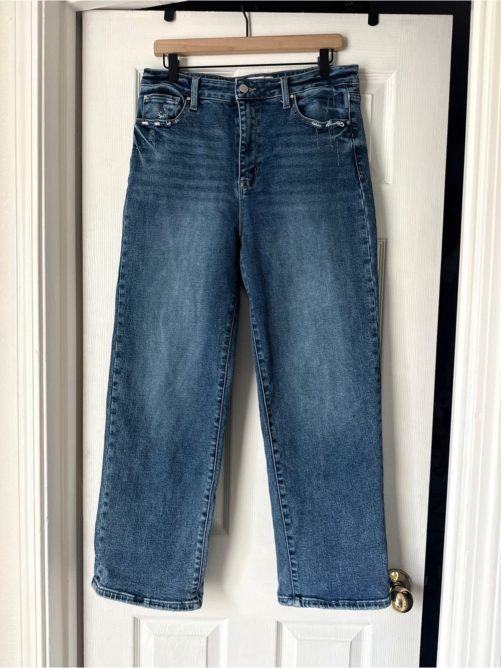 Petra 153 Classic High-Rise Straight-Leg Blue Jeans 13